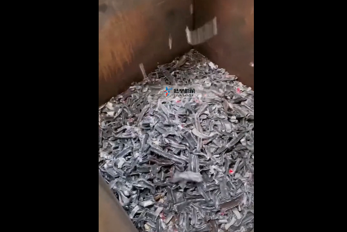 铝合金破碎机破碎分离生产线厂家生产现场视频